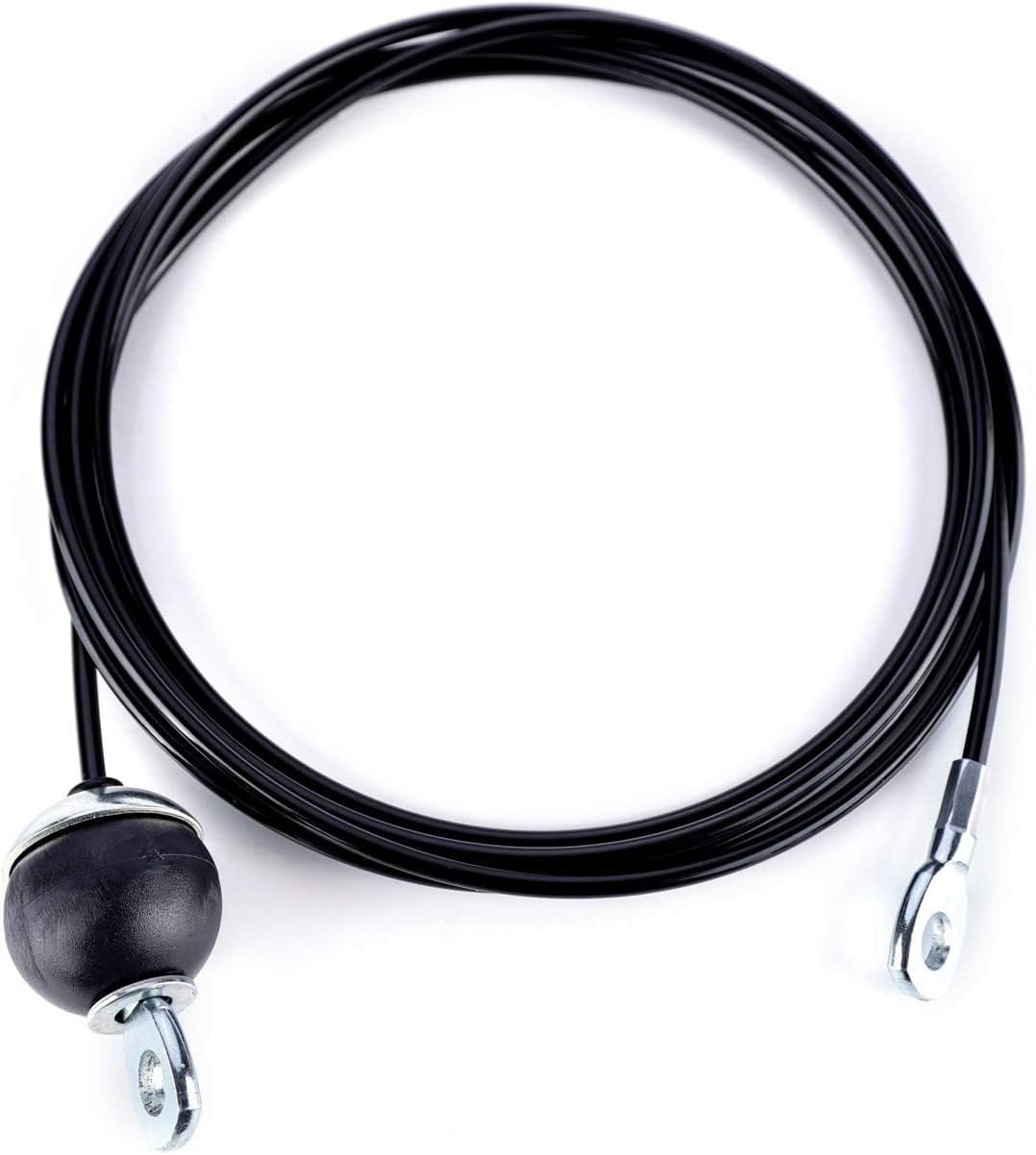 Fitness Pulley Cable,Replacement Cable Machine Accessories,Cable Pulley Attachments for Gym -Thick 5mm(0.2inch) Heavy Duty Steel Wire Rope for Home Gym Cable
