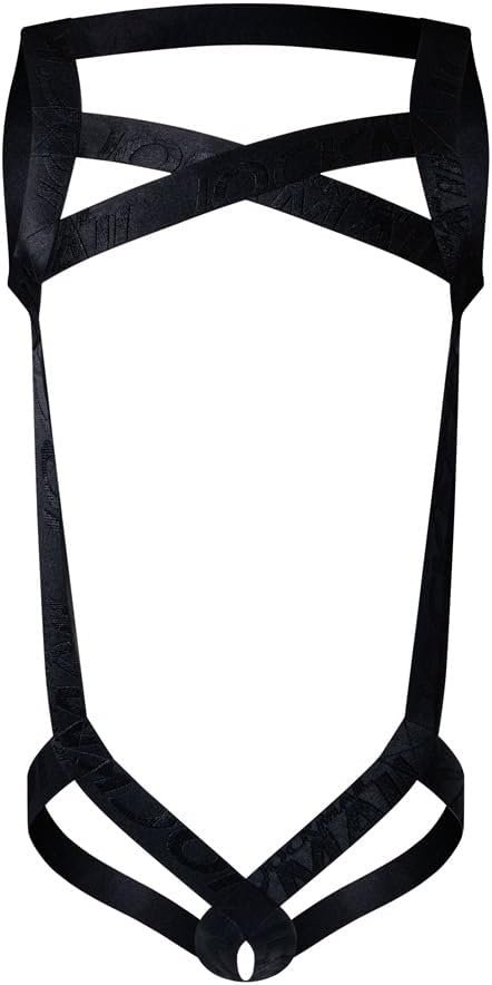 JOCKMAIL Men’s Harness Jockstrap Leotard Seamless Sexy Underwear Bodysuit One-Piece Jumpsuit Suspender Jockstrap