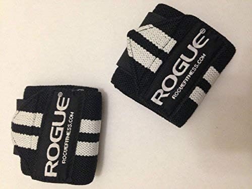 Rogue Fitness Wrist Wraps, Short 12″, Black, Power/Weight Lifting