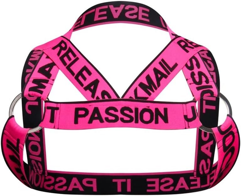 JOCKMAIL Mens Fitness Harness Shoulder Strap Mens Fitness Body Chest Half Harness Athletic Shoulder Strap Harness
