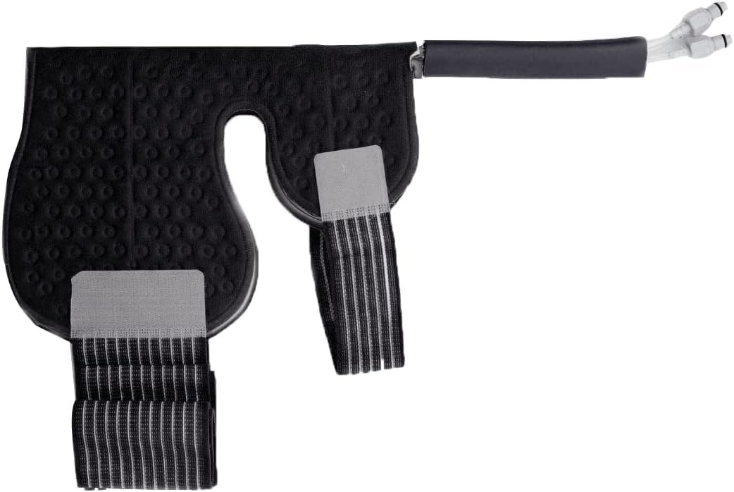 Cold Water Therapy Shoulder Pad for Cryotherapy Unit – Pad Only for Circulating Ice Machine for Surgery, Rotator Cuff [Color: Black]