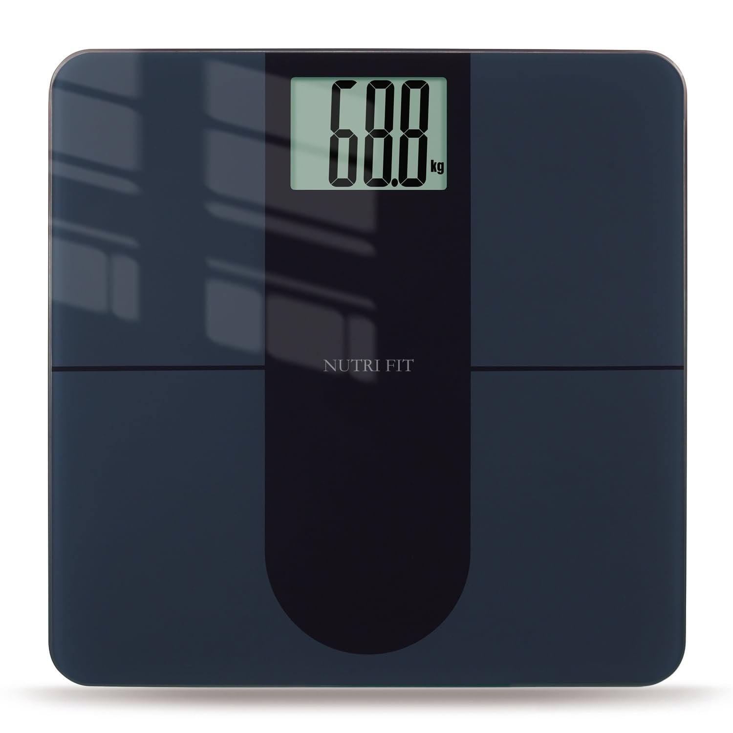 NUTRI FIT Scale for Body Weight 550lb, Digital Bathroom Scales for People, Extra Large LCD Display & Large Clear Numbers, High Upgraded Quality for The Elderly Safe Home Use