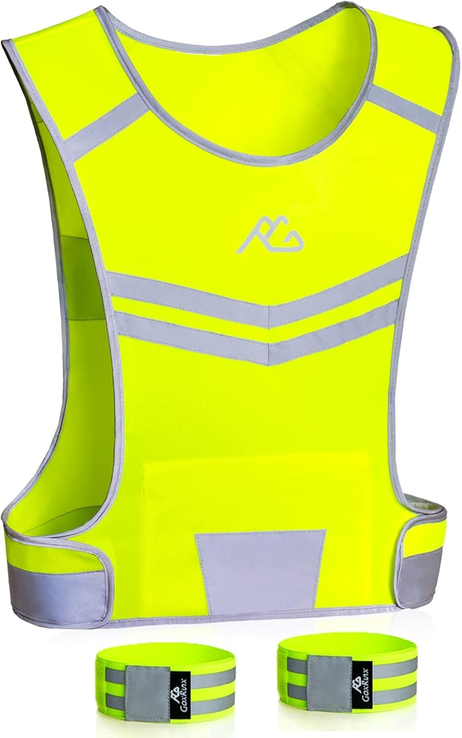 Reflective Running Vest Gear Cycling Motorcycle Reflective Vest,High Visibility Night Running Safety Vest