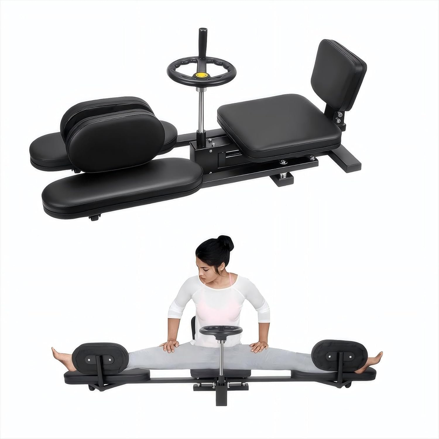 Leg Stretcher, Heavy Leg Stretcher Leg Split Machine for Flexibility Stretching Equipment Fitness Equipment, Fitness Beauty, Ballet, Yoga, Leg Stretcher Stretching Machine Split Leg Training