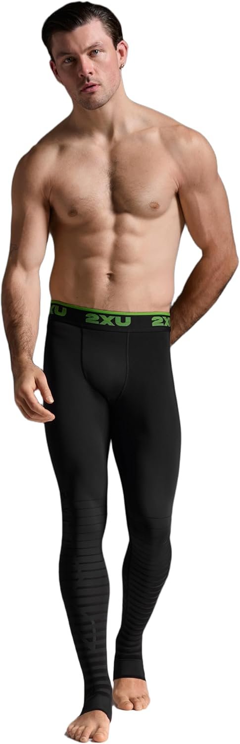 2XU Men’s Elite Power Recovery Compression Tights – Enhance Performance & Recovery