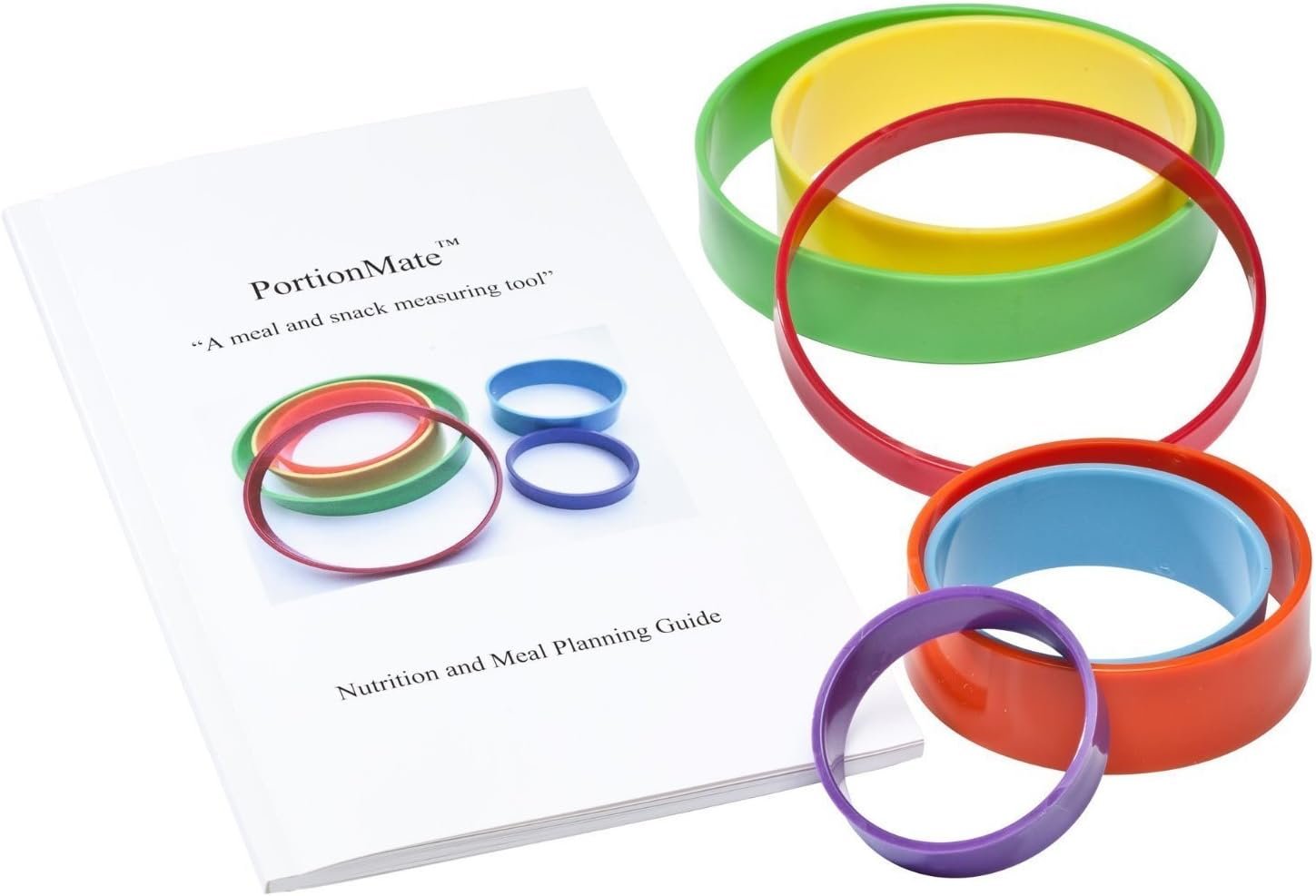 Meal Portion Control Rings and Nutrition Tool