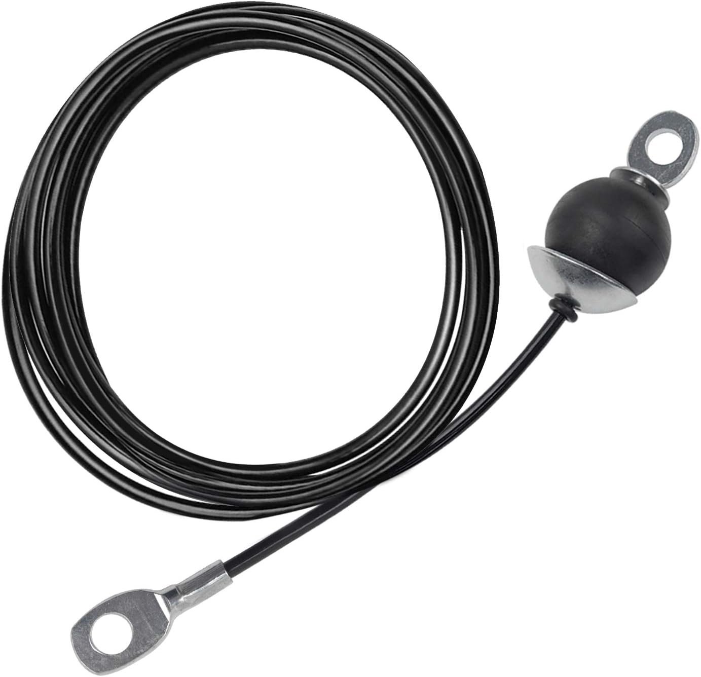 LFJ Replacement Gym Cable with Stopper Ball Fitness Pulley Cable Steel Wire Rope for Cable Machine Home Gym Weight Lift Pulley System