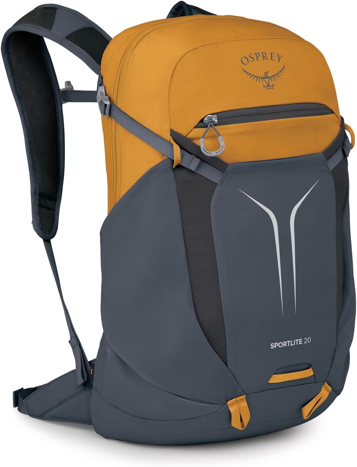 Osprey Sportlite 20L Lightweight Hiking Backpack for Men and Women – Everyday Hiking Bag – Travel Daypack, Tungsten Yellow