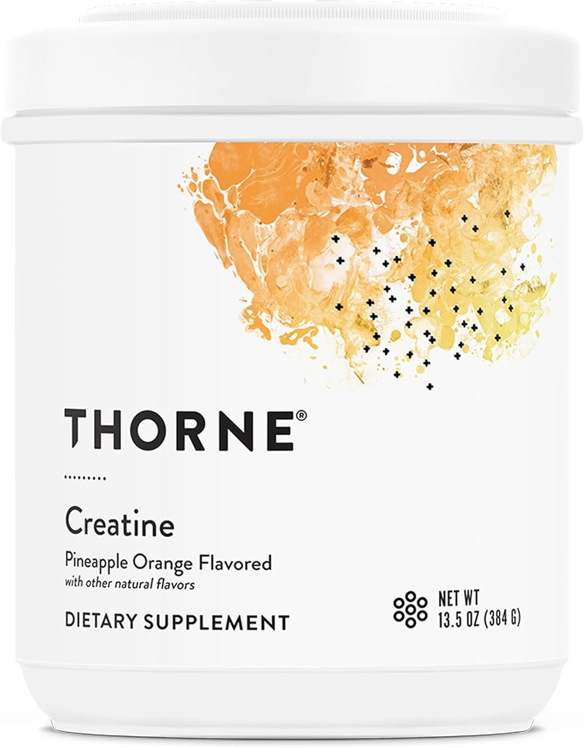 THORNE Creatine – Micronized Creatine Monohydrate Powder – Support for Muscles & Cognitive Function* – for Women & Men – Pineapple Orange – NSF Certified for Sport – 5 g per Serving – 60 Servings