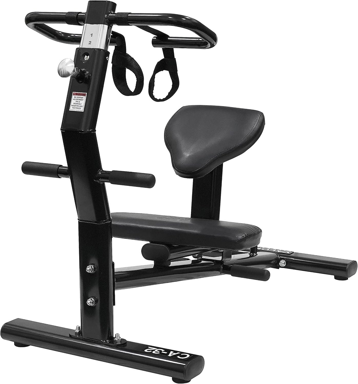 Valor Fitness Back Stretch Machine – Total Body Leg Stretching Equipment Home Gym Flexibility Therapy Workout Max Weight 350 Pounds – Straps Included