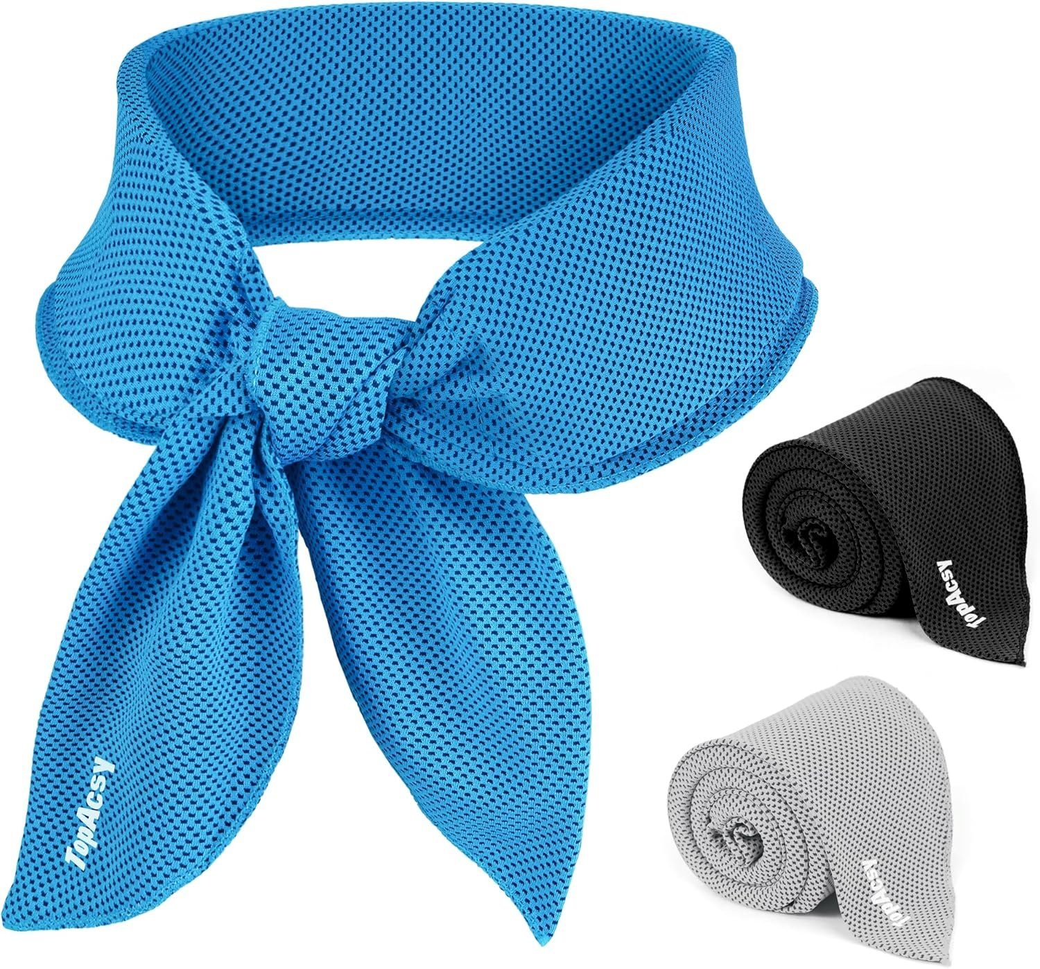 New Upgraded Cooling Neck Wraps, Neck Coolers for Hot Weather, Leak-Proof Solid Cooling Gel, 360° Full-Wrap, Cool Relief – Head, Neck, Wrists…
