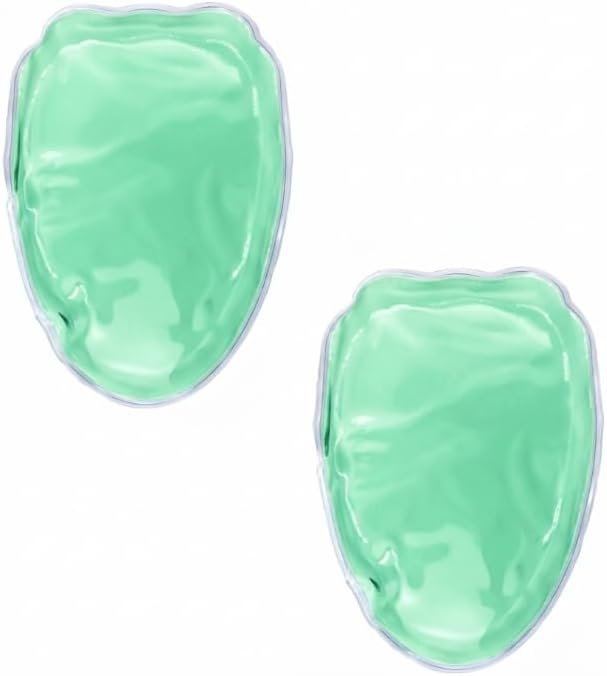 Vasectomy Reusable Cold Ice Packs for Testicular Support and Pain Relief, Vasectomy Gift for Men (Blue-2 Excluding Underwear) (Green-2)