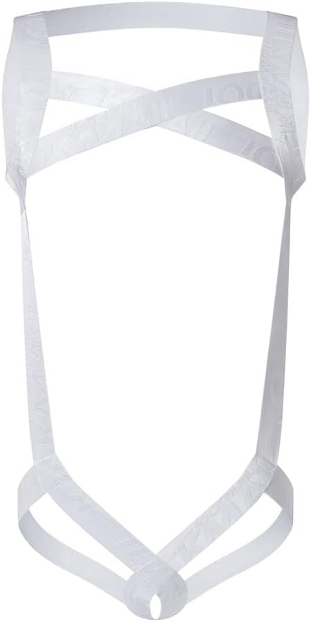 JOCKMAIL Men’s Harness Jockstrap Leotard Seamless Sexy Underwear Bodysuit One-Piece Jumpsuit Suspender Jockstrap