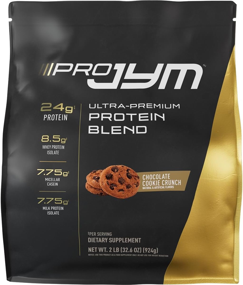 JYM Supplement Science Pro JYM Chocolate Cookie Crunch Protein Powder – Whey Protein Isolates, Casein, & Milk Protein, Lean Muscle Building for Men & Women, 22 Servings