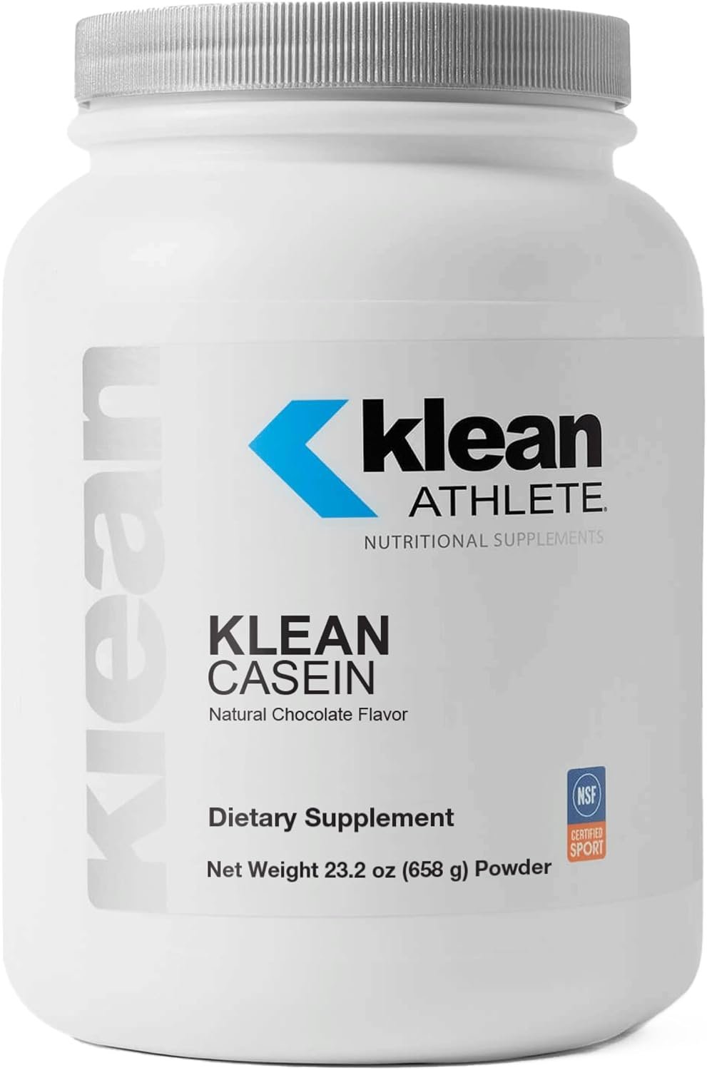 Klean Athlete | Klean Casein Protein | Designed to Help with Recovery and Reduce Muscle Breakdown.* | NSF Certified for Sport | 23.2 Ounces | Natural Chocolate Flavor
