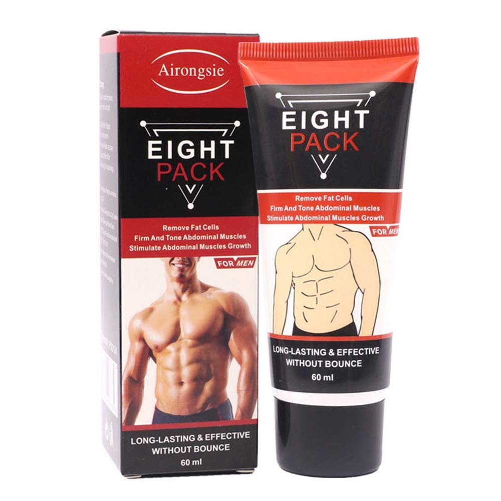 2-Pack Abdominal Cream, Men Abdominal Muscle Cream, Anti Cellulite Slimming Eight-Pack abs Fat Burning Cream, abs Muscle Stimulator Cream, Remove Fat Cells, Firm and Tone Abdominal Muscles
