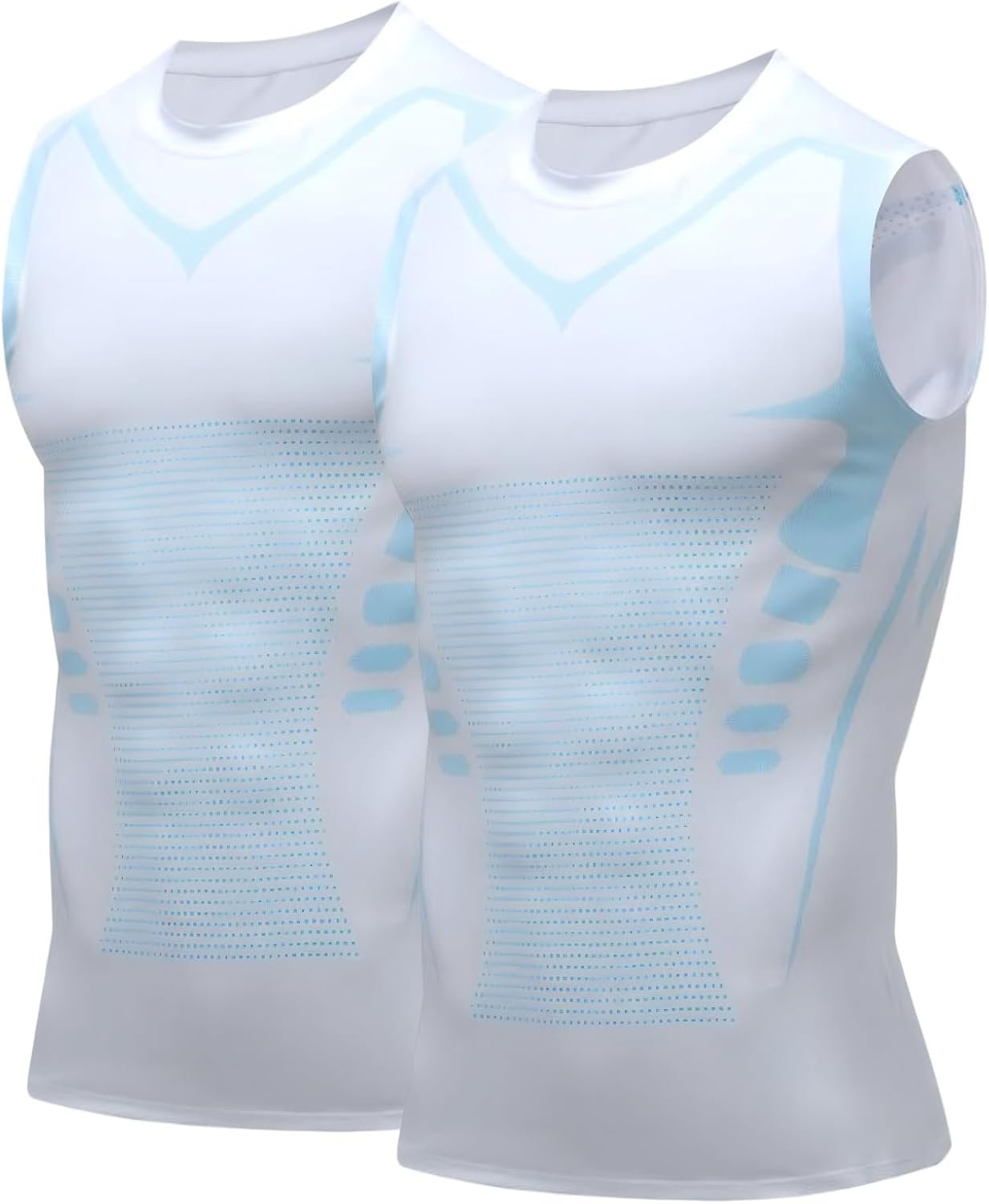 Sleeveless Compression Shirt Men, Feel the Power of Confidence, Energy & Strength