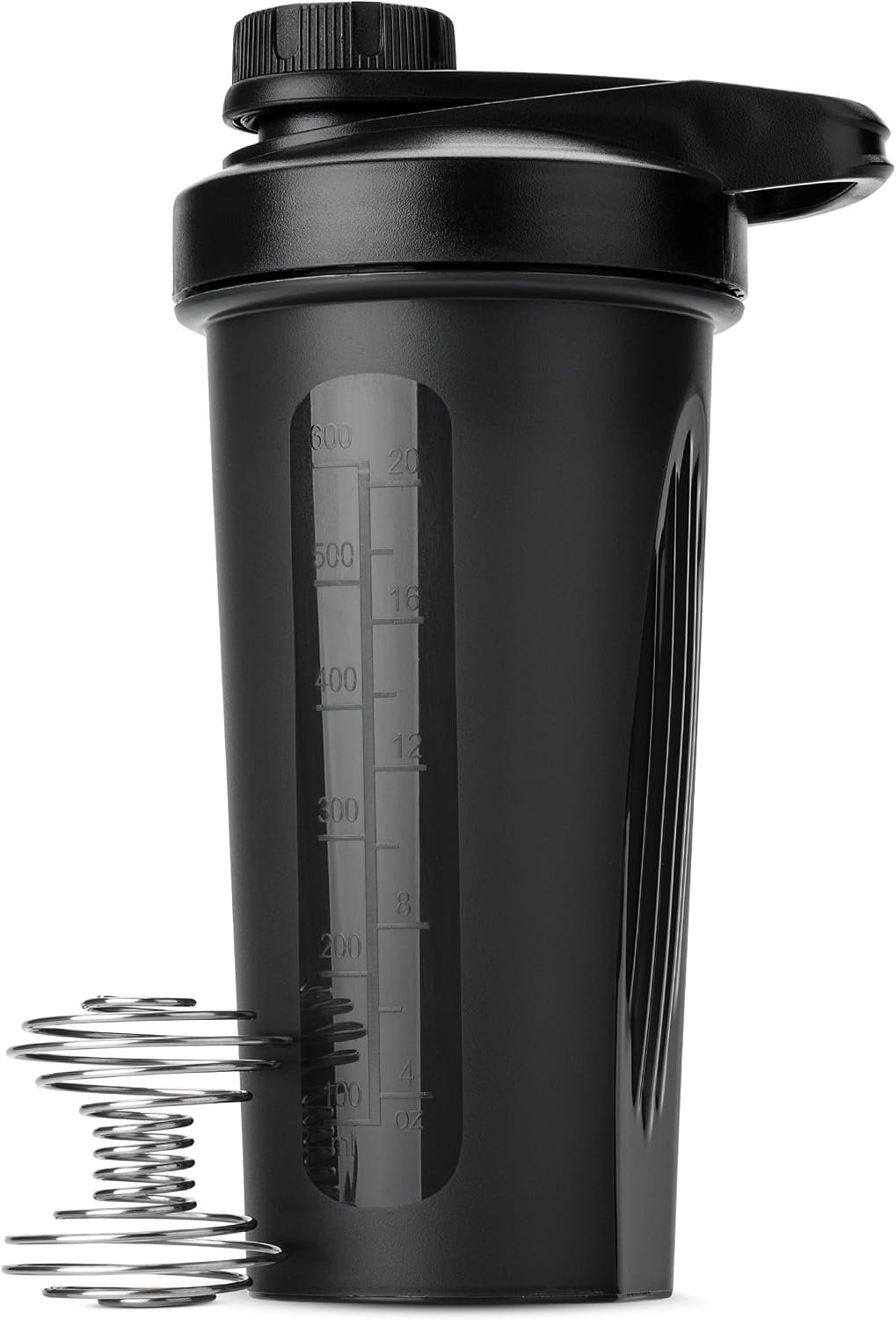 Mr. Pen- Shaker Bottles for Protein Mixes with Twist Cap, 28 oz | Black Protein Shaker Bottle with Wire Whisk Ball, Shaker Cup, Mixer Bottle, Fathers Day Gift