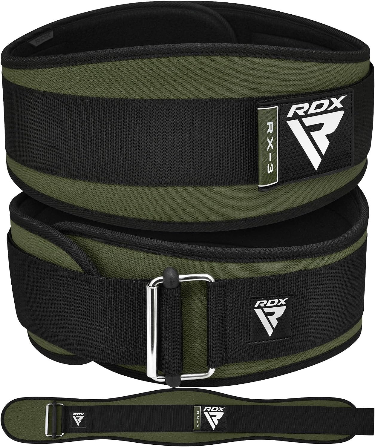 RDX Weight Lifting Belt AUTO LOCK, 6.5” Padded Back Support, Men Women Gym Fitness Strength Training, Bodybuilding Powerlifting Weightlifting Workout, Deadlift Squat, Pro Exercise Equipment
