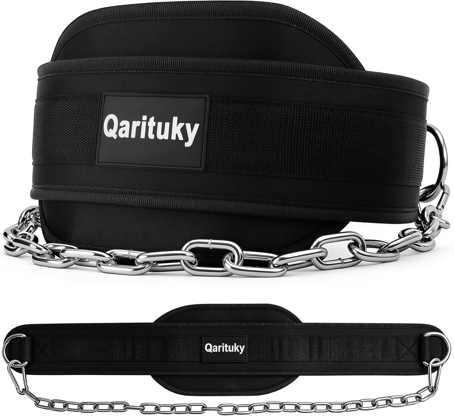 Dip Belt, Professional Weight Lifting Belts with 38 IN Steel Chain, Reliable & Durable Weight Belt for Men, Heavy Duty Weightlifting Belts for Pullups, Squats, Dips, Weight Lifting