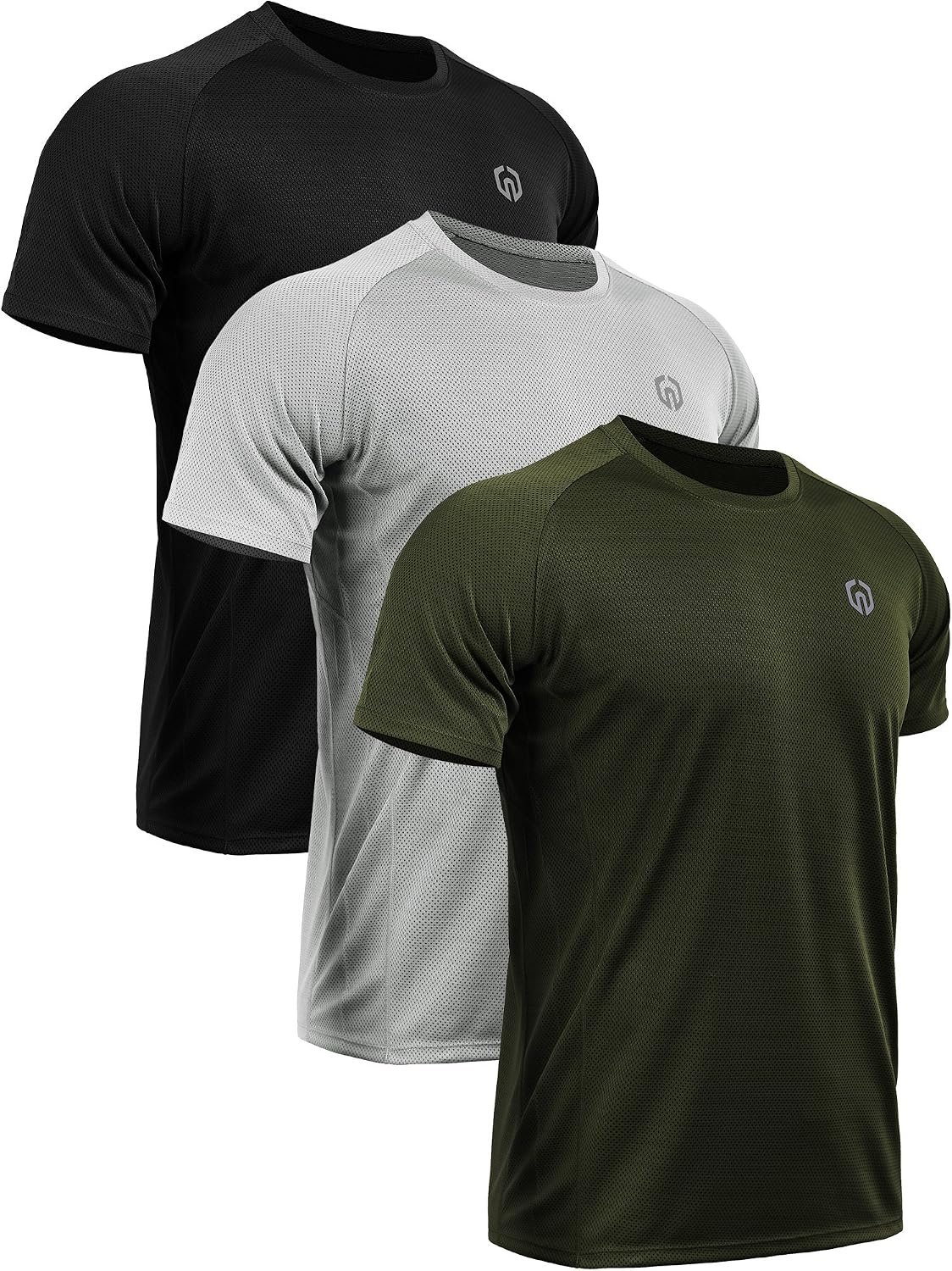 NELEUS Men’s Dry Fit Mesh Athletic Shirts