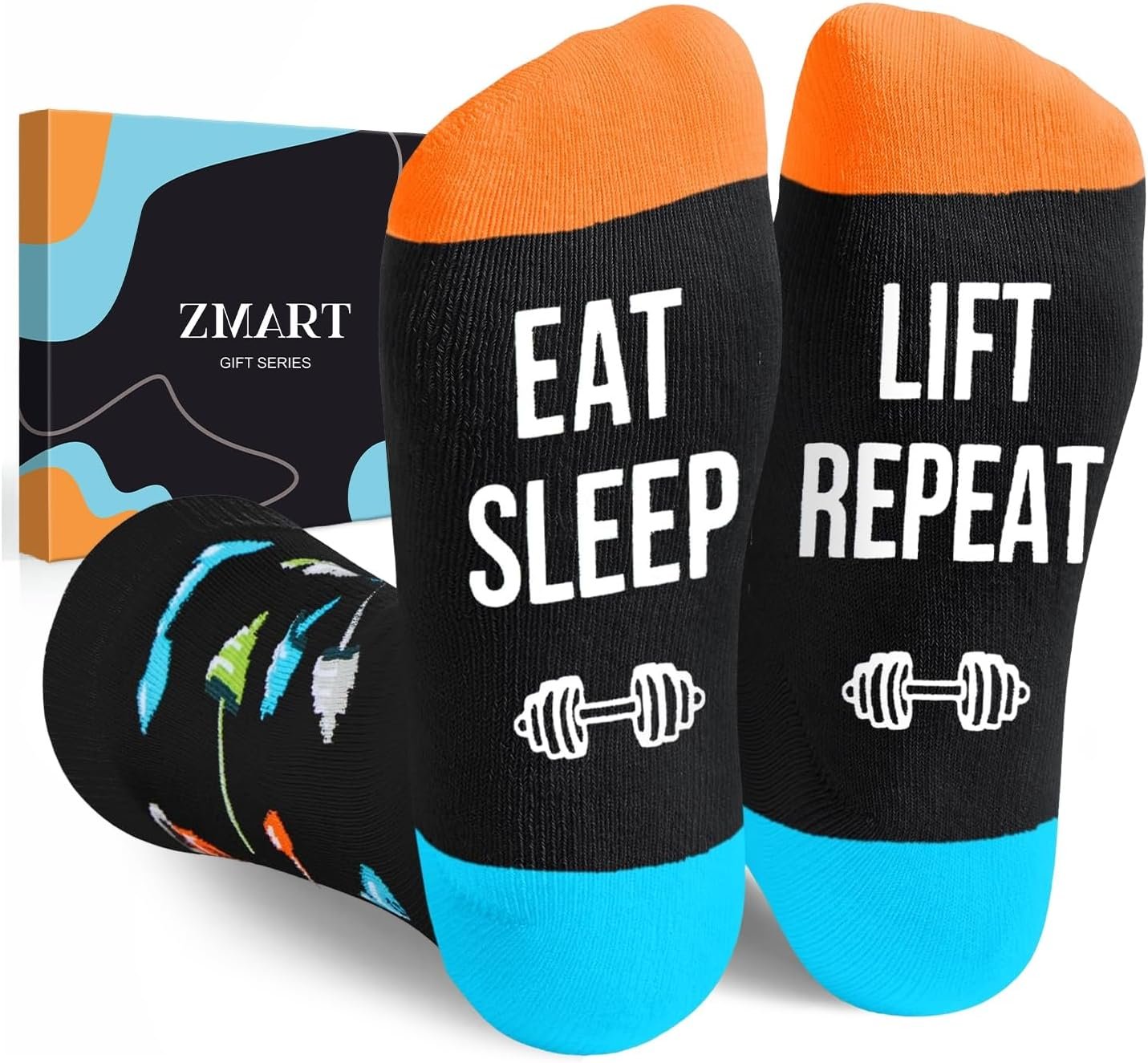 Zmart Unique Gifts for Sports Lovers – Camping Skiing Lifting Socks, Yoga Ballet Gift Ideas