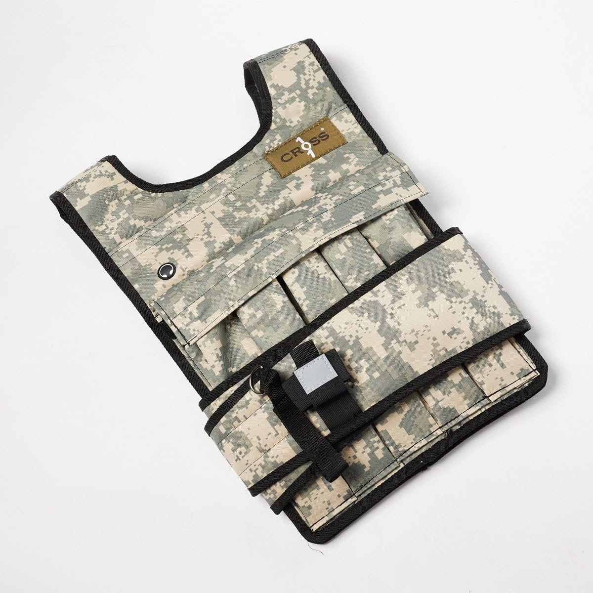 CROSS101 20LBS – 140LBS Adjustable Weighted Vest With Shoulder Pads Option for Men and Women